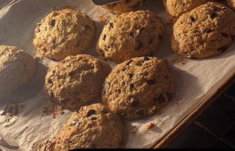 Pecan chocolate chip cookies