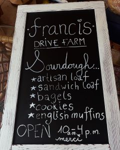 Menu Francis Drive Farm